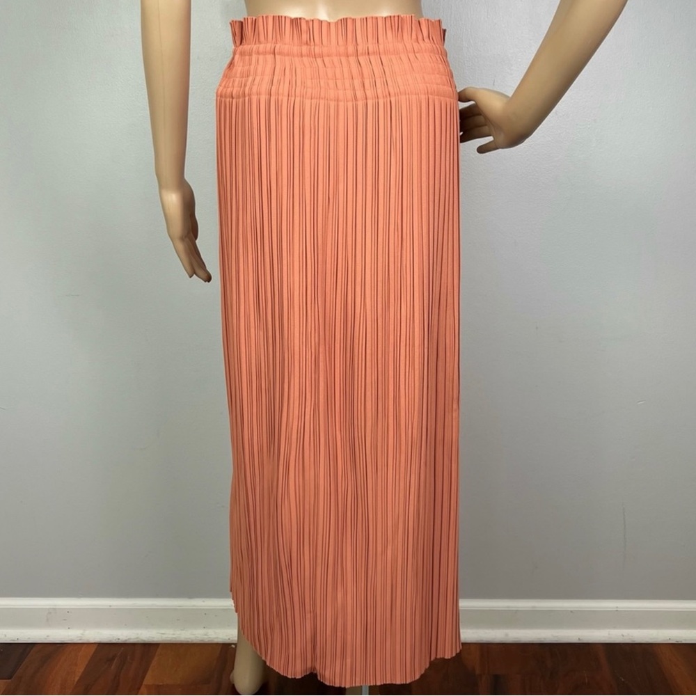 NEW A.L.C. PINK PLEATED MIDI SKIRT - Picture 6 of 6